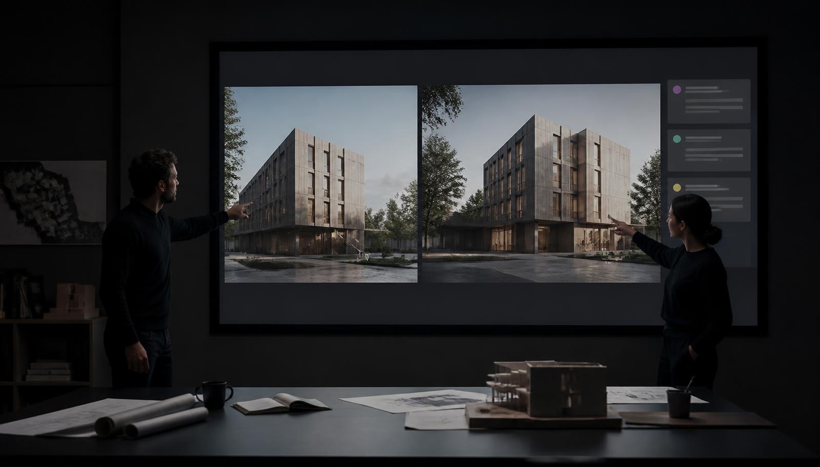 The Multiplayer Canvas for Architects: Gendo vs Figma and Miro for Design Reviews