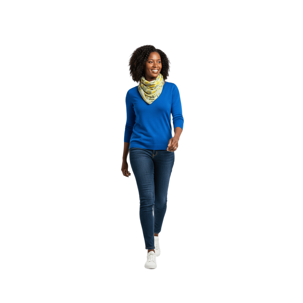 Woman in casual attire people PNG transparent cutout