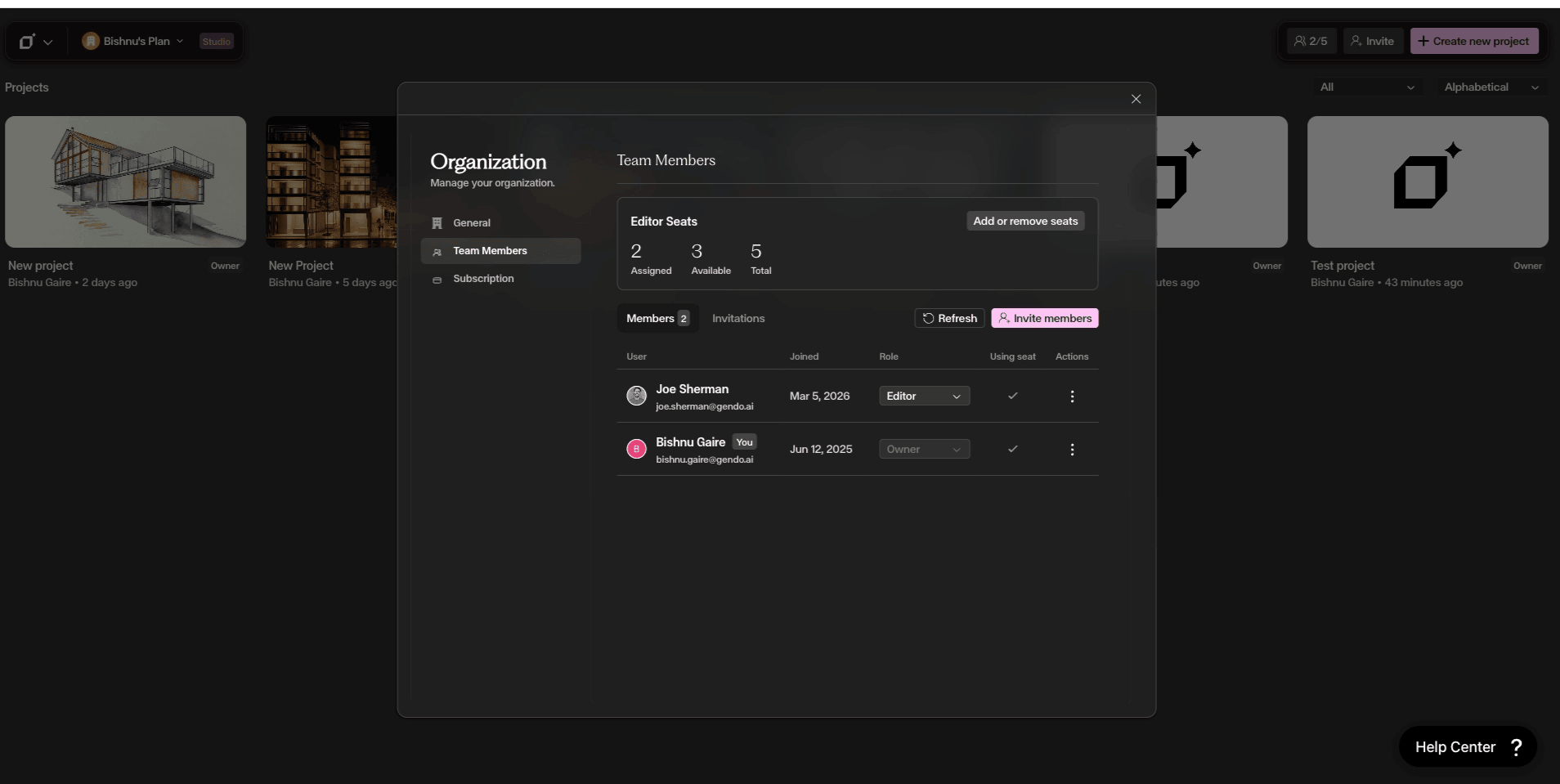 Manage Your Organization