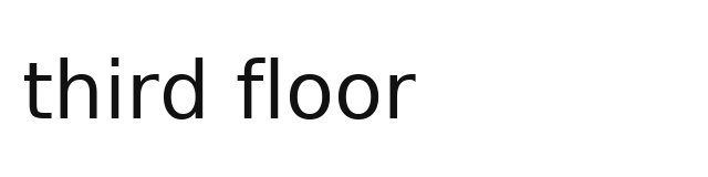 third floor
